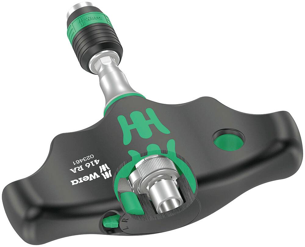 Wkrętak z grzechotką Wera Wera Series 400 T-Handle 416 RA - Bithalte-Schraubendreher mit Ratschenfunktion 05023461001 - obrazek 1