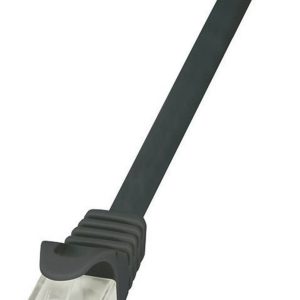 kabel LAN LogiLink CP2013U, 1 szt., RJ45, CAT 6, U/UTP, 0.25 m, czarny kabel LAN LogiLink CP2013U, 1 szt., RJ45, CAT 6, U/UTP, 0.25 m, czarny