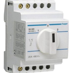 Wyłącznik 1 styk 20 A 400 V Hager SK600