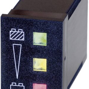 Wskaźnik panelowy naładowania akumulatora trakcyjnego Bauser 824 24V, 18 – 30 V, 3 x LED