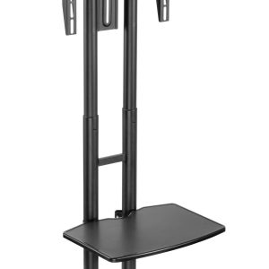 SpeaKa Professional SP-TVC-710 Stojak na kółkach do telewizora 81,3 cm (32″) – 190,5 cm (75″) Stojak podłogowy, z regulo SpeaKa Professional SP-TVC-710 Stojak na kółkach do telewizora 81,3 cm (32″) – 190,5 cm (75″) Stojak podłogowy, z regulo