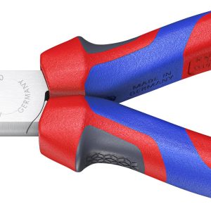 Knipex 25 05 160 dla elektroników i mechaników Szczypce płaskie, okrągłe proste stal elektrotechniczna wanadowa 160 mm Knipex 25 05 160 dla elektroników i mechaników Szczypce płaskie, okrągłe proste stal elektrotechniczna wanadowa 160 mm