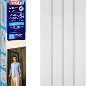 Moskitiera na drzwi Tesa Insect Stop Standard, 220 cm x 95 cm, biała Moskitiera na drzwi Tesa Insect Stop Standard, 220 cm x 95 cm, biała