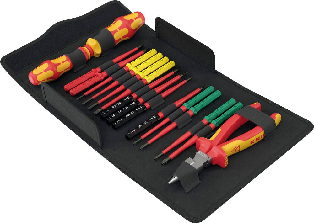 Wera Kraftform Kompakt VDE 17 extra slim 2 Tool Finder 05006610001 Zestaw narzędzi 17 szt. - obrazek 1