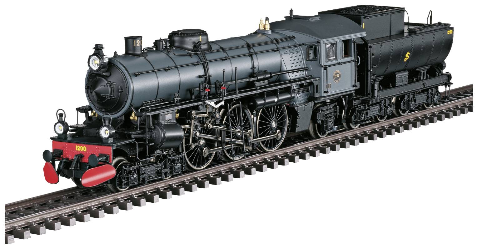Lokomotywa parowa H0 Märklin 39490, Digital AC Sound, Długość ze zderzakami: 245 mm, Epoka: VI - obrazek 1