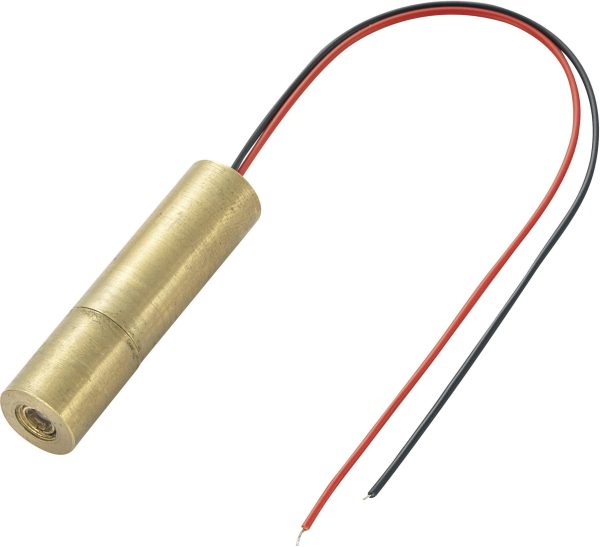 TRU COMPONENTS 1566747 Moduł laserowy LM01GND, klasa 2, 1 mW, 532 nm