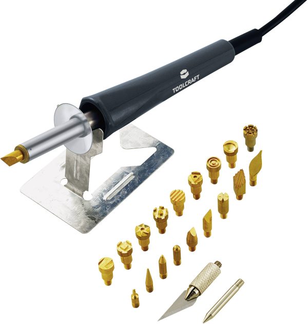 Pirograf TOOLCRAFT MD-30WB 192729, 230 V, 30 W, końcówka specjalna, +220 – +580 °C