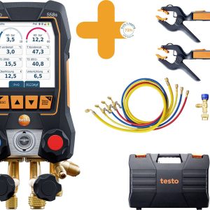 Zestaw Smart Vacuum testo 0564 3558 ciśnienie, temperatura z zestawem węży napełniających Zestaw Smart Vacuum testo 0564 3558 ciśnienie, temperatura z zestawem węży napełniających