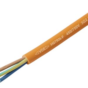 Przewód z gumowym płaszczem TRU COMPONENTS TC-13537004, 3 G 2.5 mm², Żółty/Zielony, Brązowy, Niebieski, Produkty w metra Przewód z gumowym płaszczem TRU COMPONENTS TC-13537004, 3 G 2.5 mm², Żółty/Zielony, Brązowy, Niebieski, Produkty w metra