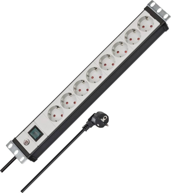 Listwa zasilająca 19″ Brennenstuhl 1156057018, 3.00 m, Ilość gniazdek: 8