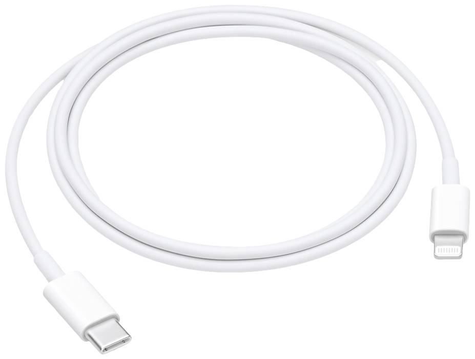Apple Kabel USB Złącze męskie USB-C®, Złącze męskie Lightning 1.00 m biały MUQ93ZM/A - obrazek 1