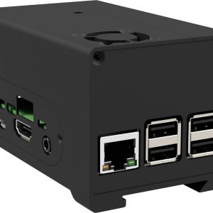 Obudowa aluminiowa Joy-it rb-strompi3-case Raspberry Pi®, StromPi 3 aluminium czarny Obudowa aluminiowa Joy-it rb-strompi3-case Raspberry Pi®, StromPi 3 aluminium czarny