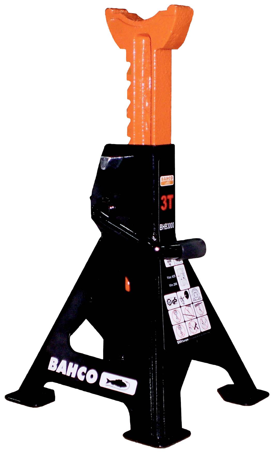Podpórka Bahco BH33000, 3 t, Wysokość robocza: 30 - 43.5 cm - obrazek 1