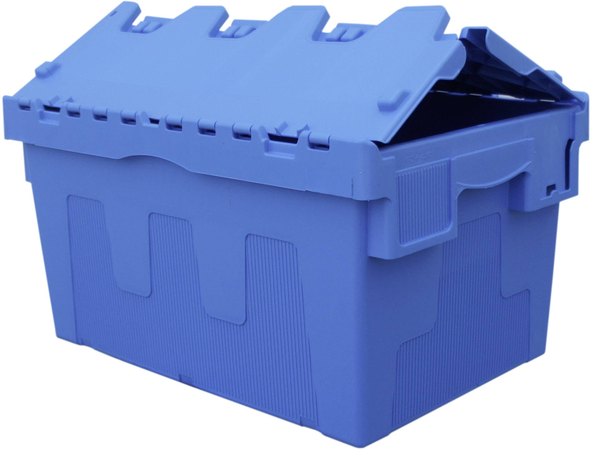 VISO DSW 5536 Skrzynia z pokrywą (S x W x G) 600 x 320 x 400 mm niebieski 1 szt. - obrazek 1