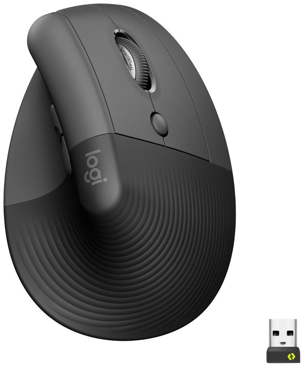 Mysz ergonomiczna Bluetooth®, radiowa Logitech Lift Vertical Ergonomic Mouse 4000 dpi