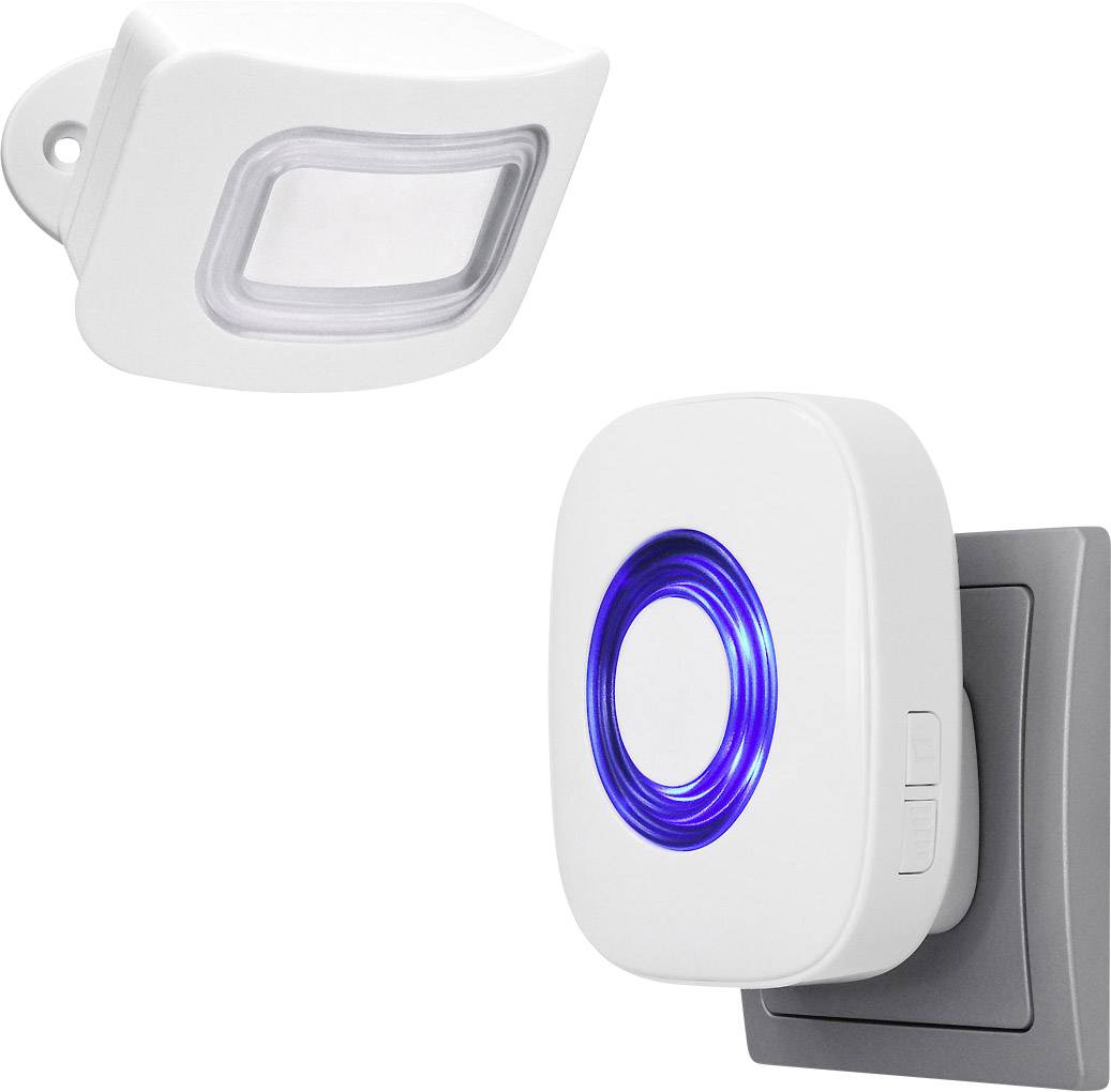 Czujnik ruchu PENTATECH FD25 34112 Zestaw 82 dB biały - obrazek 1