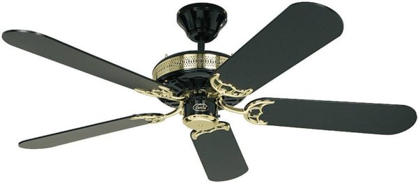 CasaFan Black Magic Wentylator sufitowy 56 W (Ø x W) 132 cm x 335 mm czarny tryb zimowy