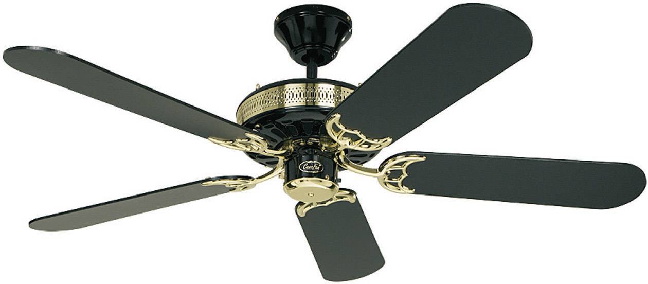 CasaFan Black Magic Wentylator sufitowy 56 W (Ø x W) 132 cm x 335 mm czarny tryb zimowy - obrazek 1