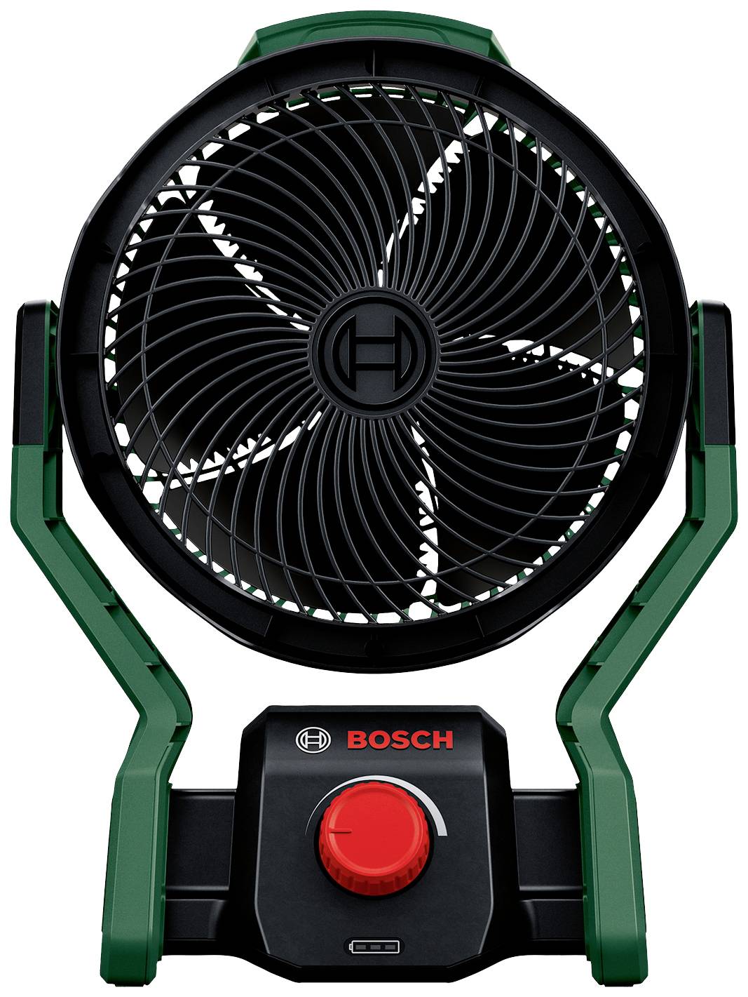 Bosch Home and Garden UniversalFan Wentylator stołowy zielony, czarny lampka kontrolna LED, podświetlenie - obrazek 1