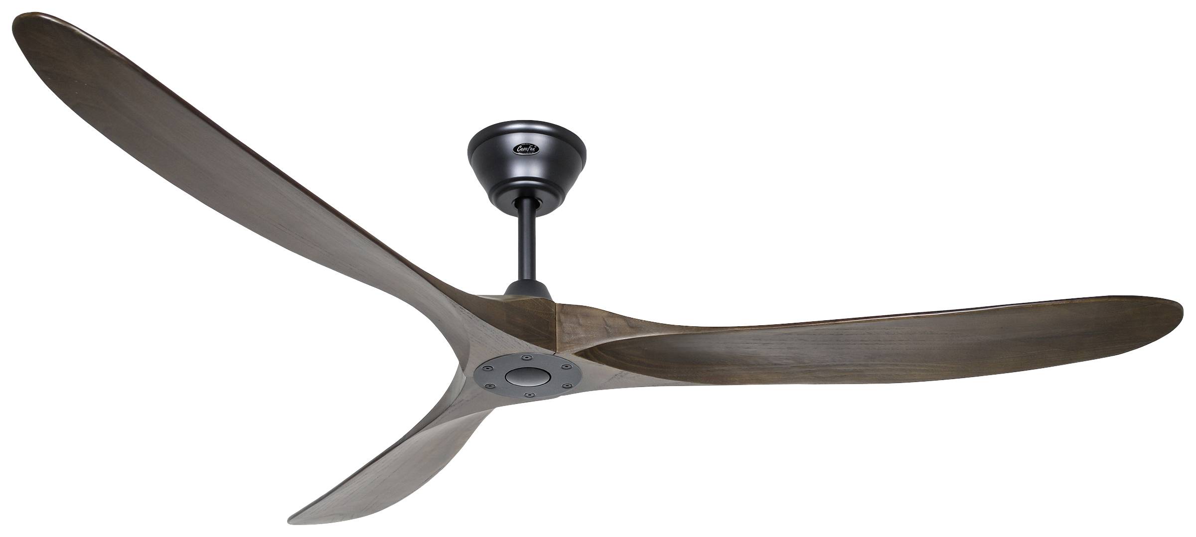 CasaFan ECO GENUINO 180 MS-NB Wentylator sufitowy 30 W (Ø x W) 1800 mm x 290 mm czarny (matowy) pilot zdalnego sterowani - obrazek 1