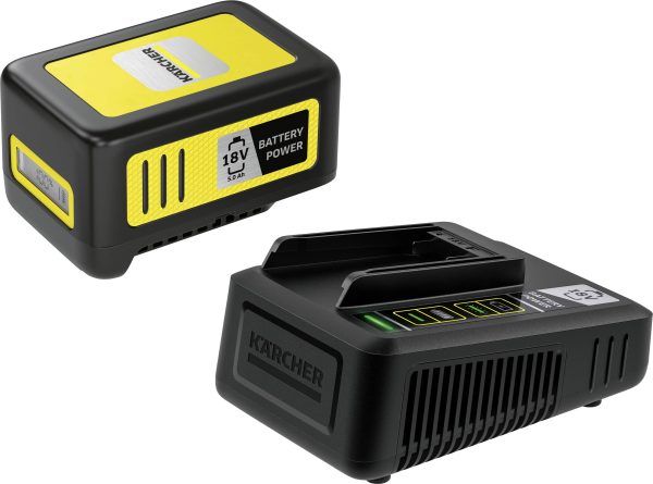 Kärcher Home & Garden 2.445-063.0 Battery Power 18/50 Ładowarka i akumulator do elektronarzędzi 18 V 5 Ah Li-Ion