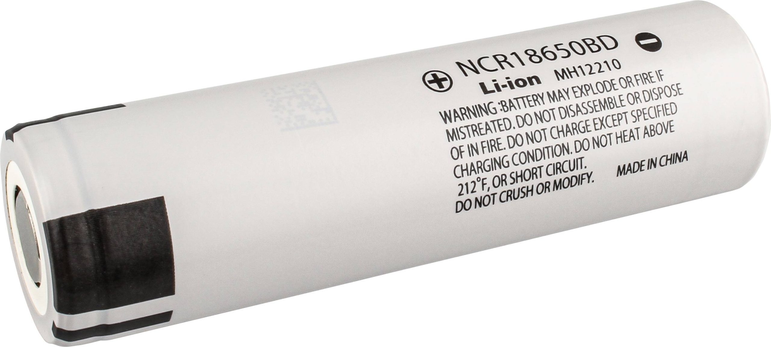 Panasonic NCR18650BD Akumulator specjalny 18650 Płaska-Góra Li-Ion 3.6 V 3200 mAh 1 szt. - obrazek 1