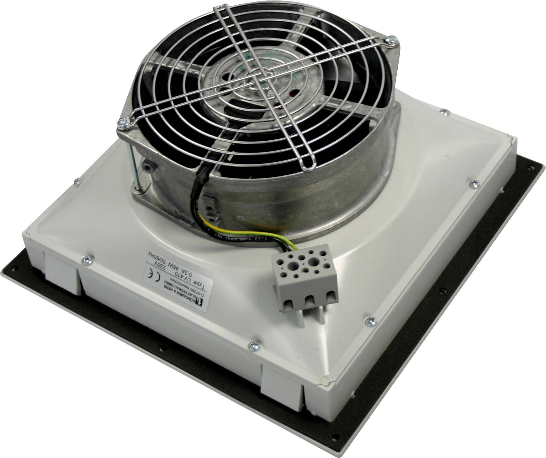 Elmeko LV 410 230V AC Wentylator z filtrem 230 V/AC 45 W (S x W x G) 250 x 250 x 126 mm 1 szt. - obrazek 1