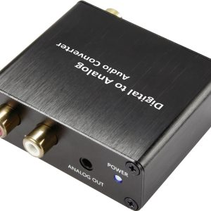 Konwerter sygnału audio SpeaKa Professional, Złącze cinch, Toslink ODT na Złącze cinch, jack 3,5 mm Konwerter sygnału audio SpeaKa Professional, Złącze cinch, Toslink ODT na Złącze cinch, jack 3,5 mm