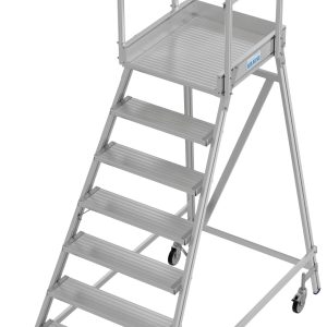 Drabina platformowa Krause 821065, przenośna, montaż z narzędziem, Maksymalna wysokość robocza: 3.95 m Drabina platformowa Krause 821065, przenośna, montaż z narzędziem, Maksymalna wysokość robocza: 3.95 m