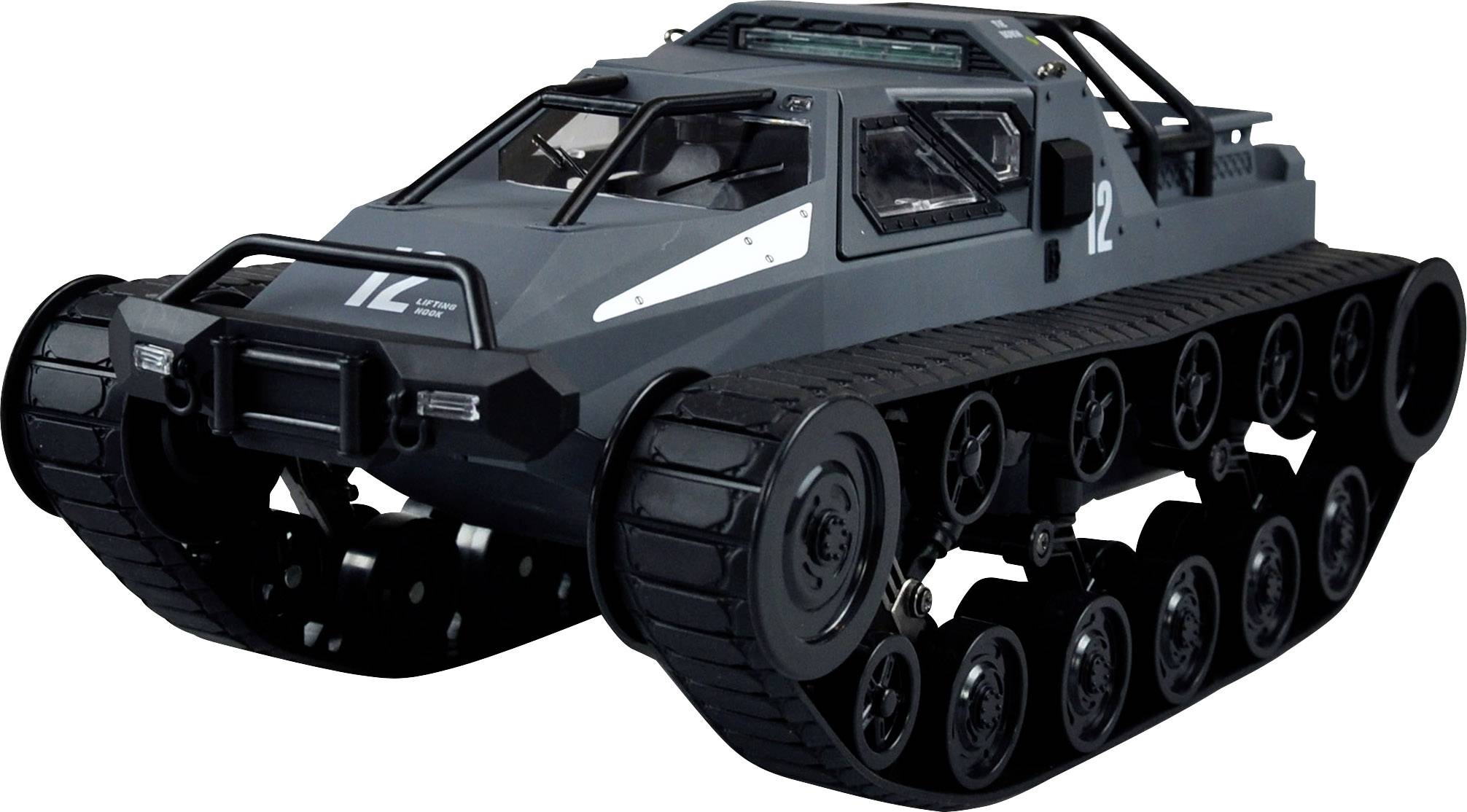 Amewi szary, niebieski 1:12 Model samochodu RC Elektryczny Pojazd RtR 2,4 GHz z akumulatorem i ładowarką - obrazek 1