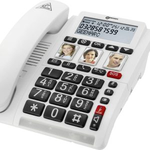 Telefon przewodowy dla seniorów Geemarc CL610 Telefon przewodowy dla seniorów Geemarc CL610