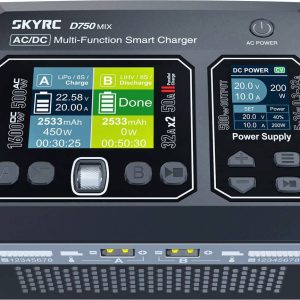 Ładowarka modelarska SKYRC D750 MIX 32 A Akumulator ołowiowy, LiFePO, LiHV, LiIon, LiPo, NiCd, NiMH Ładowarka modelarska SKYRC D750 MIX 32 A Akumulator ołowiowy, LiFePO, LiHV, LiIon, LiPo, NiCd, NiMH