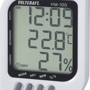 Termohigrometr VOLTCRAFT HM-100, 20 do 90 %, 0 – 60 °C
