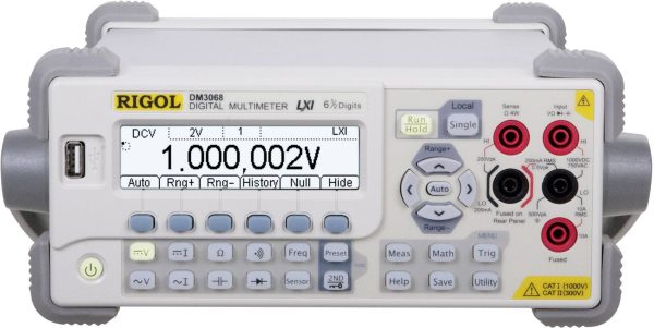 Rigol DM3068 Multimetr stołowy cyfrowy CAT II 300 V Wyświetlane liczby: 2200000