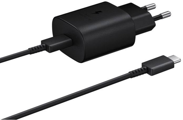 Samsung EP-TA800 Ładowarka USB 25 W 1x USB-C® Power Delivery, Power Delivery 3.0 czarny Szybka ładowarka - obrazek 1
