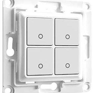 Shelly Shelly Wall switch 4 – white Przycisk ścienny