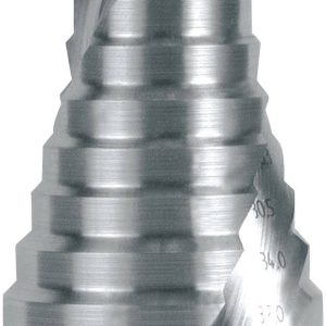 RUKO 101060 101060 HSS Wiertło stożkowe stopniowe Długość całkowita 100 mm uchwyt standardowy 1 szt. RUKO 101060 101060 HSS Wiertło stożkowe stopniowe Długość całkowita 100 mm uchwyt standardowy 1 szt.