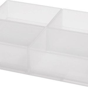 raaco Wkładka do pojemnika asortymentowego (D x S x W) 220 x 160 x 47 mm Ilość przegród: 4 Opis 1 szt. raaco Wkładka do pojemnika asortymentowego (D x S x W) 220 x 160 x 47 mm Ilość przegród: 4 Opis 1 szt.
