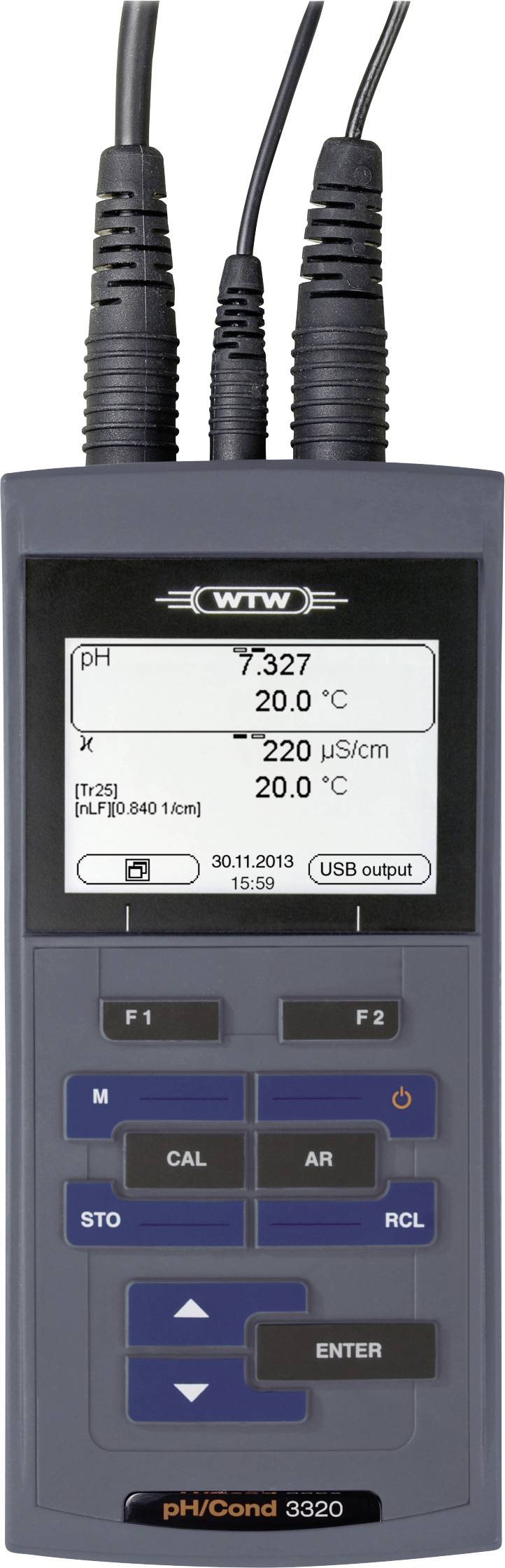 WTW pH/Cond 3320 Wieloparametrowy miernik ręczny temperatura, TDS, oporność, przewodność, wartość pH, mV - obrazek 1