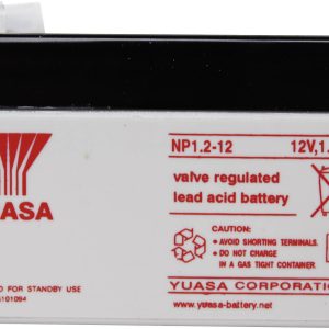 Akumulator ołowiowy Yuasa NP1.2-12 NP1.2-12, AGM, 12 V, 1.2 Ah Akumulator ołowiowy Yuasa NP1.2-12 NP1.2-12, AGM, 12 V, 1.2 Ah
