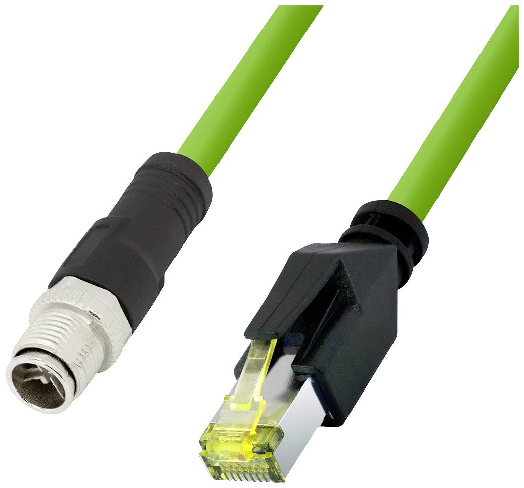 kabel LAN LogiLink CQM065S, 1 szt., RJ45, CAT 6a, 3.00 m, zielony - obrazek 1