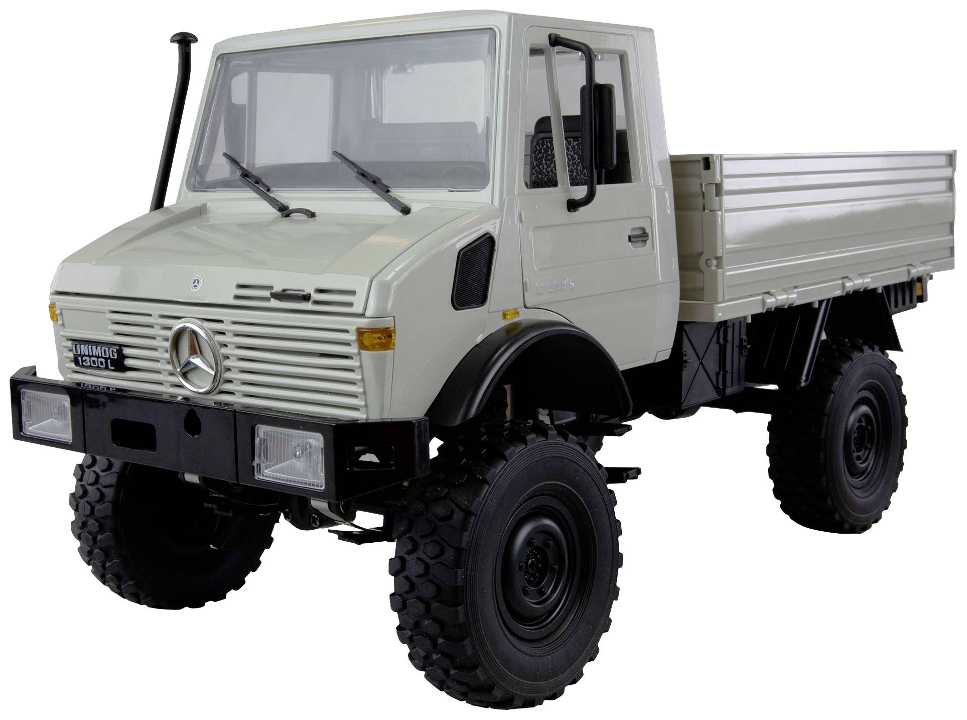 Model ciężarówki RC Amewi Unimog Basic, hellgrau 1:12 RtR - obrazek 1