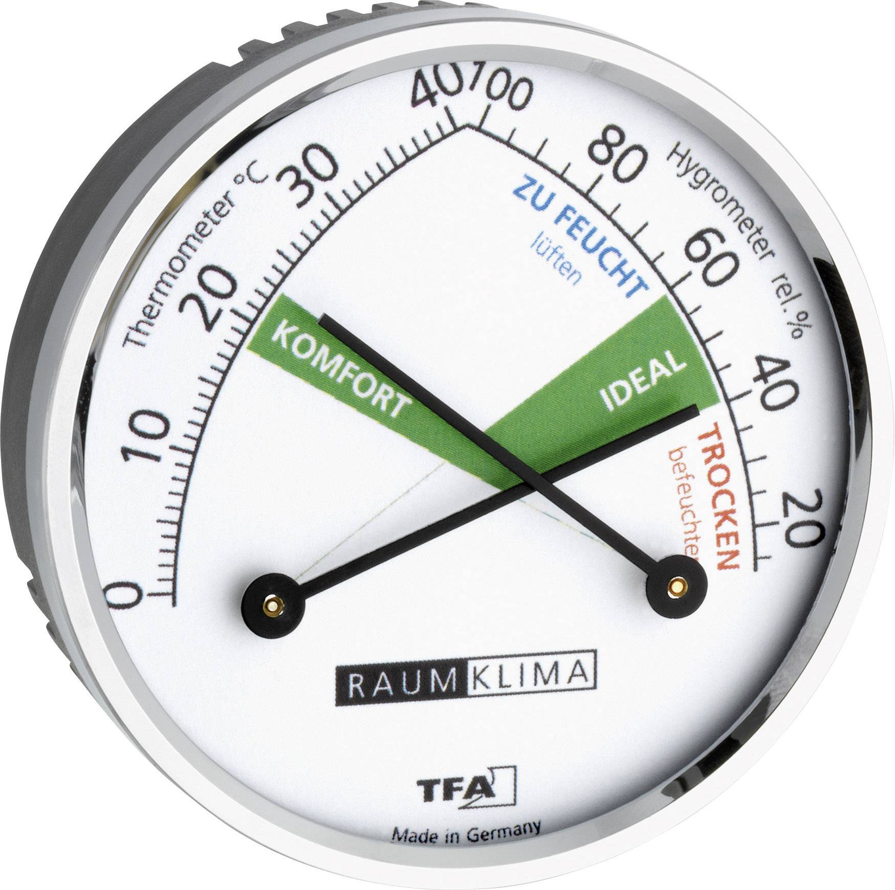 Termohigrometr TFA Dostmann 45.2024 45.2024, 0 , +40 °C, 19 , 100 % - obrazek 1