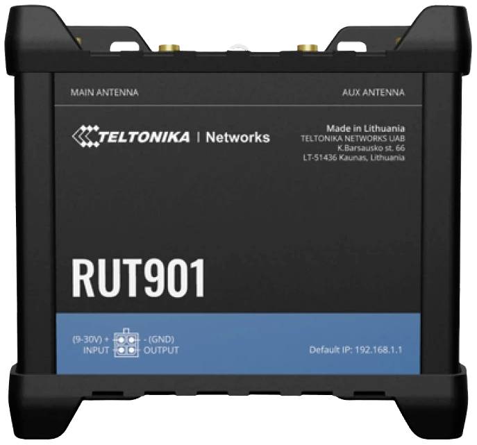 Teltonika Router Router WiFi Wbudowany modem: LTE 2.4 GHz - obrazek 1