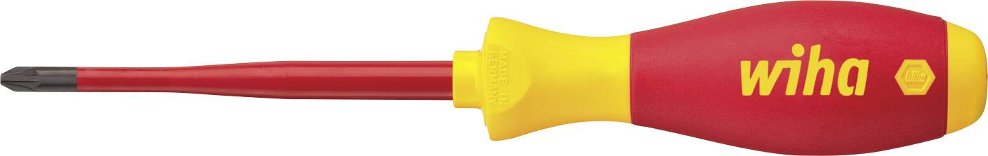 Wkrętak plus/minus Wiha PlusMinus Schraubendreh.SL/PZ1 SoftFinish-slimFix VDE1000V 36329 1 szt. - obrazek 1