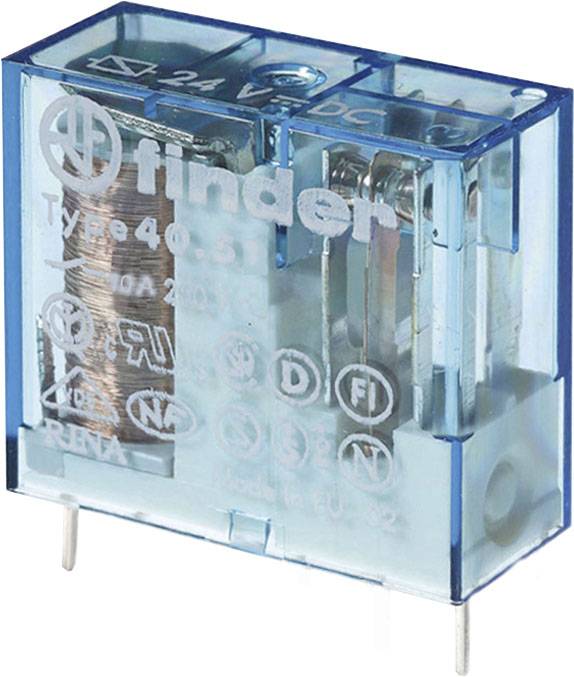 Finder 40.51.9.048.0000 Przekaźnik SMT 40.51.9.048.0000, 250 V/AC, 10 A, 1 szt.