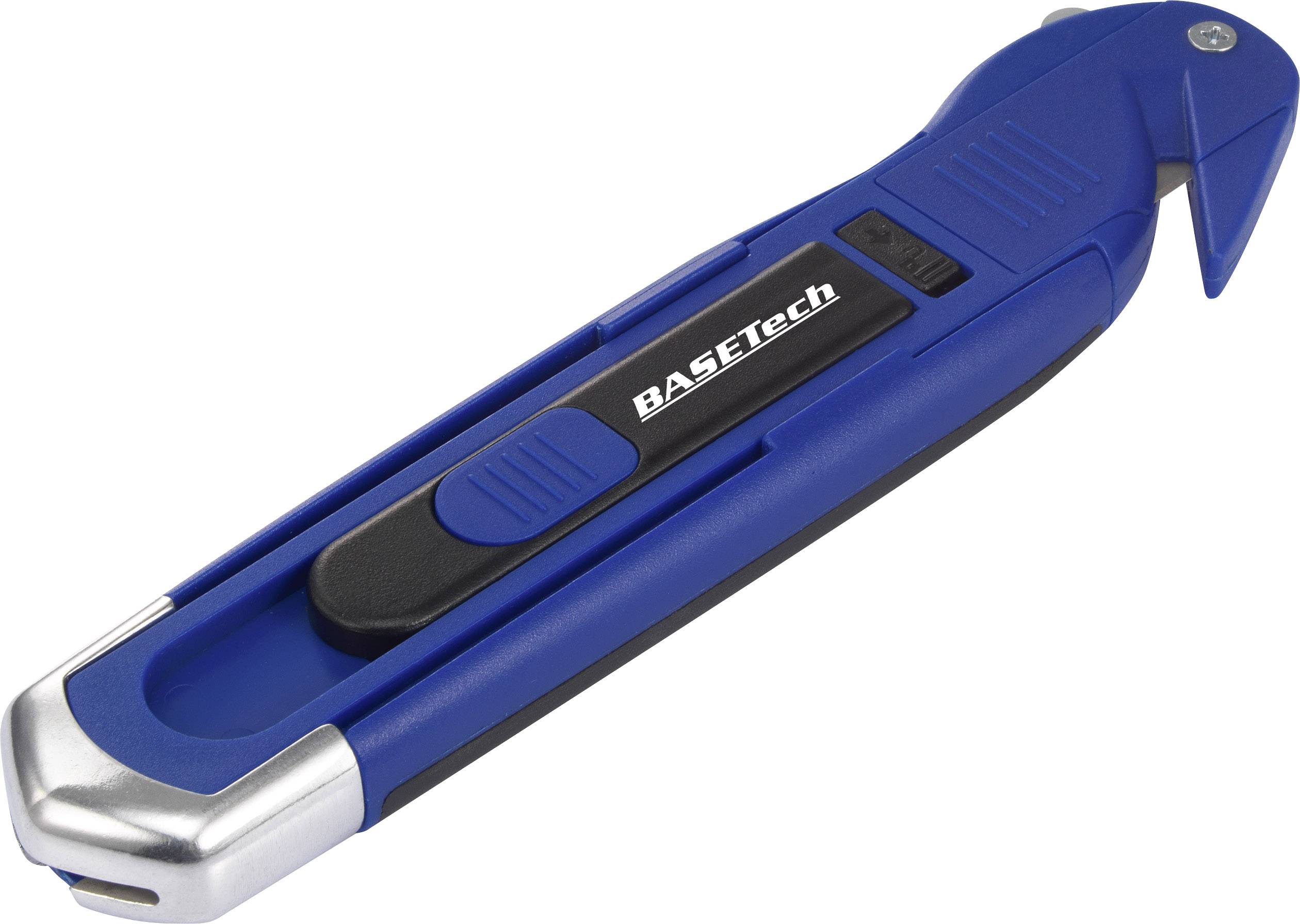 Basetech Bezpieczny nóż 2 w 1 / obcinak do folii / nóż do kartonu BT-2206462 - obrazek 1