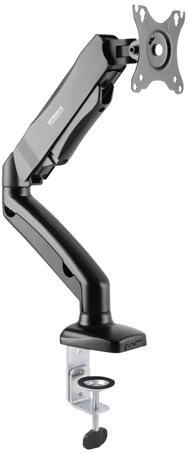 SpeaKa Professional Uchwyt do monitora SP-MM-900 1 Wyświetlacz 43,2 cm (17″) – 81,3 cm (32″) czarny Przenośny, Uchylny,