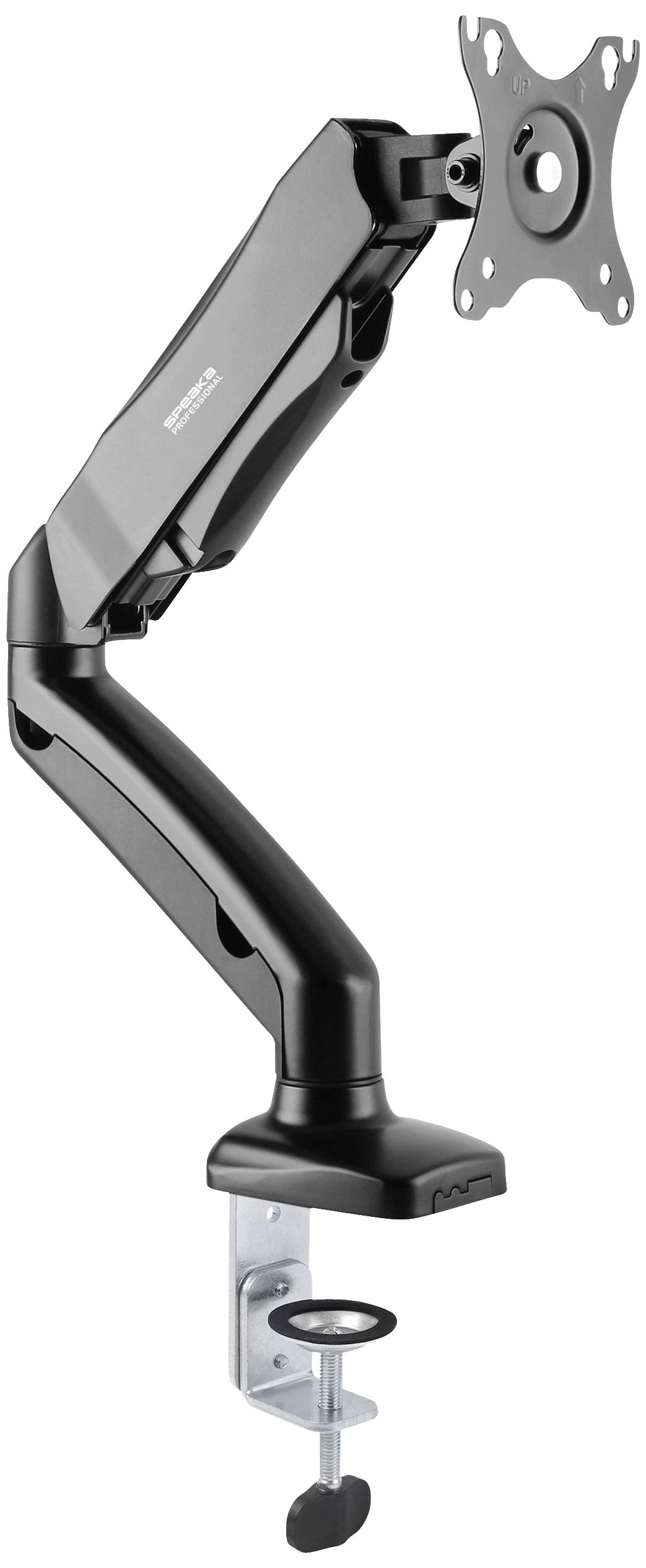 SpeaKa Professional Uchwyt do monitora SP-MM-900 1 Wyświetlacz 43,2 cm (17") - 81,3 cm (32") czarny Przenośny, Uchylny, - obrazek 1