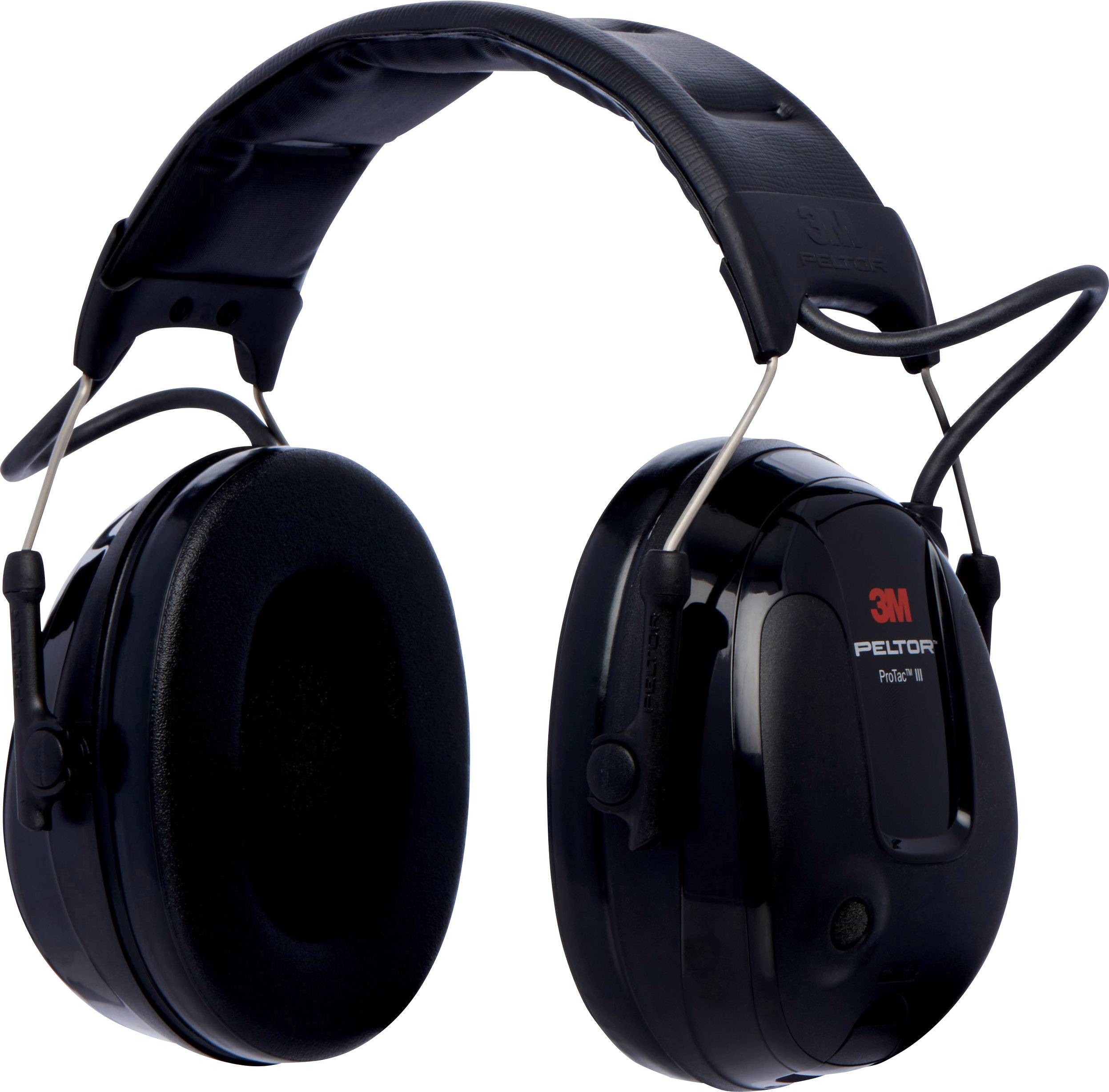 3M Peltor ProTac III Slim MT13H220A Nauszniki ochronne impulsowe 26 dB EN 352-6:2002, EN 352-3:2002, EN 352-1:2002 1 szt - obrazek 1